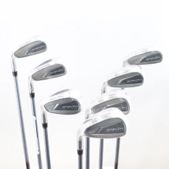 TaylorMade Stealth HD Iron Set 5-P,A Fujikura Graphite Stiff Left-Hand G-112319